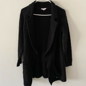 Black cardigan